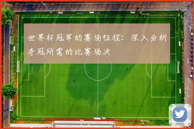 世界杯冠军的赛场征程：深入分析夺冠所需的比赛场次
