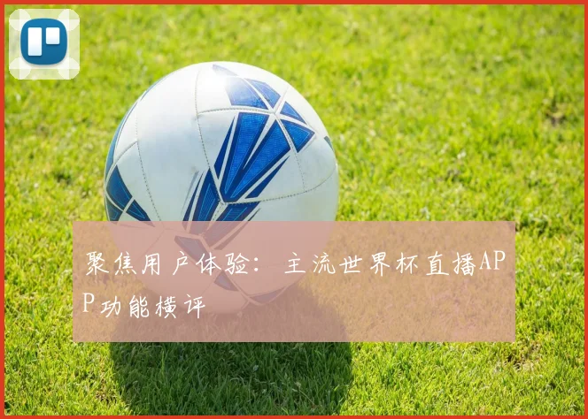 聚焦用户体验:主流世界杯直播APP功能横评